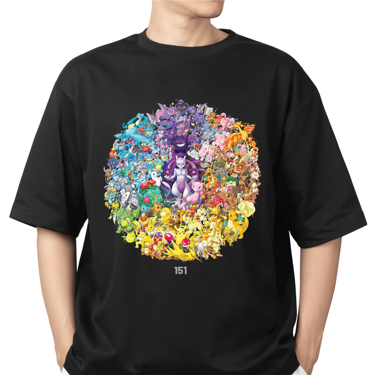 Pokemon 151 Gen1 T-Shirt - Pokemon T-Shirt Collection