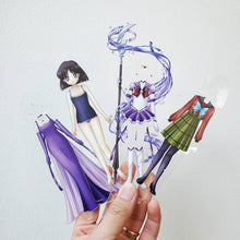 Load image into Gallery viewer, Sailor Saturn - Dress Up Acrylic Stand