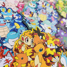 Load image into Gallery viewer, Pokemon Groups - 14 Vinyl Stickers Pack