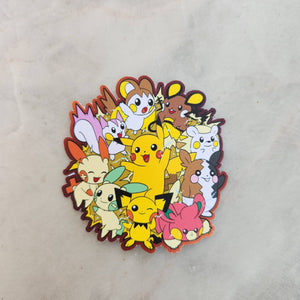 Pikachu Clones - Pokemon Group Stickers