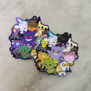 Ghost-Type Group - Pokemon Group Stickers