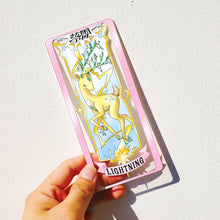 Load image into Gallery viewer, Lightning - Fan Art Clear Card