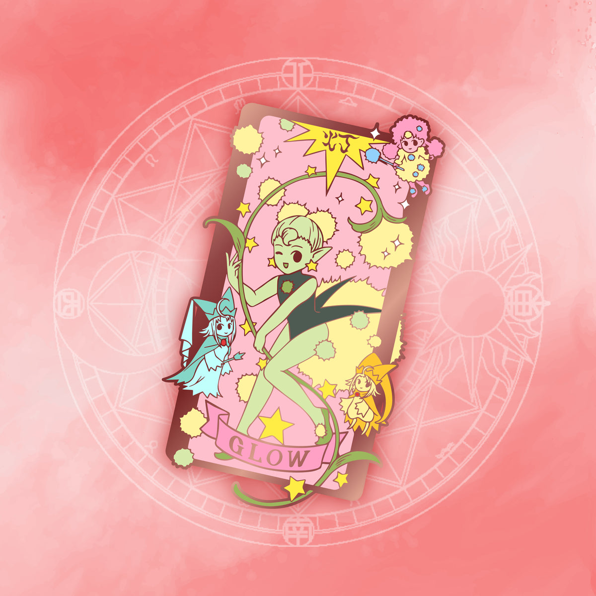 GLOW - Clow Card Assemble Pin Collection - Card Captor Sakura  display picture 1