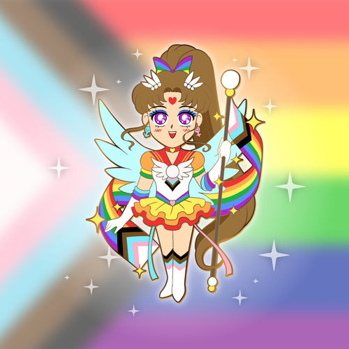 Eternal Sailor Pride - Sailor LGBTQ+ Enamel Pin Set