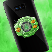 Load image into Gallery viewer, Green Digivice - Palmon - Digimon Adventure Phone Grip