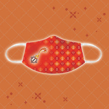 Load image into Gallery viewer, Axel - Kingdom Hearts Fabric Face Mask
