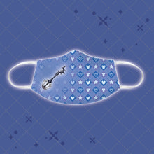Load image into Gallery viewer, Aqua - Kingdom Hearts Fabric Face Mask