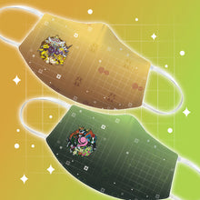 Load image into Gallery viewer, Armadillomon - Digimon Fabric Face Mask