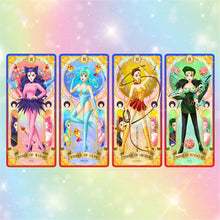 Load image into Gallery viewer, Sailor Moon Tarot Deck - 78 Major &amp; Minor Arcana Tarot Card Deck