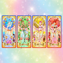 Load image into Gallery viewer, Sailor Moon Tarot Deck - 78 Major & Minor Arcana Tarot Card Deck