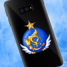 Load image into Gallery viewer, Mercury Crystal - Sailor Moon Brooch Phone Grip