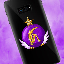 Load image into Gallery viewer, Saturn Crystal - Sailor Moon Brooch Phone Grip