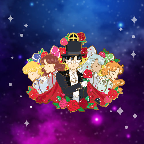 Tuxedo Mask & Knights - Sailor Moon Gang Collection - PIN CLUB EXCLUSIVE