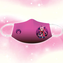 Load image into Gallery viewer, Black Lady - Sailor Moon Fabric Face Mask