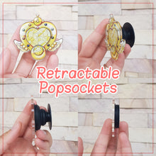 Load image into Gallery viewer, Mars Crystal - Sailor Moon Brooch Phone Grip