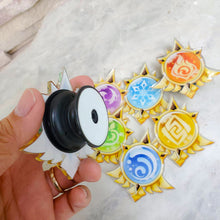 Load image into Gallery viewer, Geo Vision - Monstadt - Genshin Impact Phone Grip