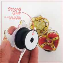 Load image into Gallery viewer, Mercury Crystal - Sailor Moon Brooch Phone Grip