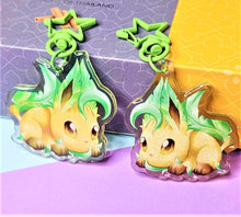 Load image into Gallery viewer, Bunny Leafeon - Bunny Eeveelution Charms