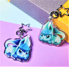 Load image into Gallery viewer, Bunny Glaceon - Bunny Eeveelution Charms
