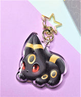 Bunny Umbreon - Bunny Eeveelution Charms