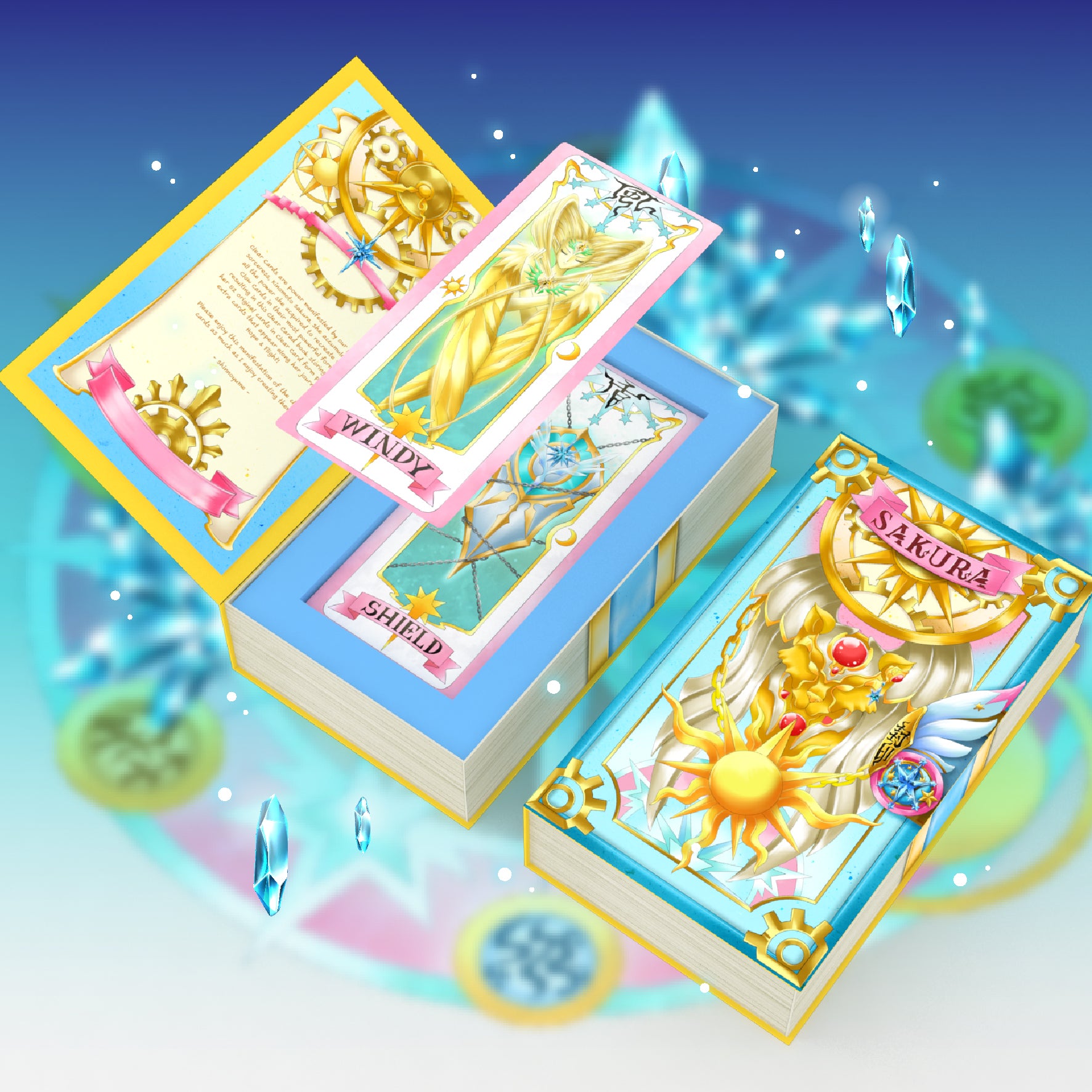 Card Captor Sakura Clear Card Deck - 54 Cards – Shinnoyume