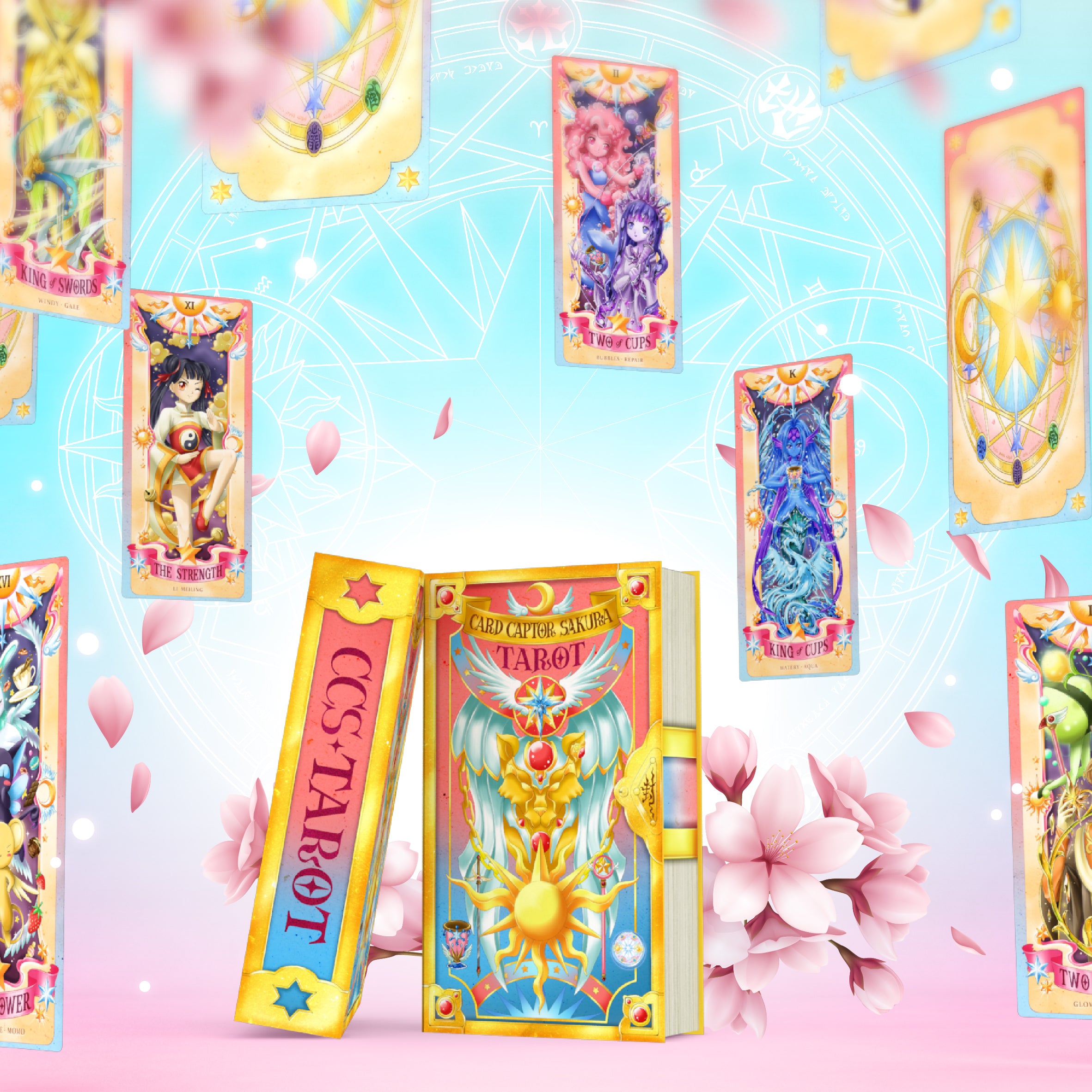 Card Captor Sakura Tarot Deck - 78 Major & Minor Arcana Tarot