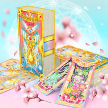 Load image into Gallery viewer, Card Captor Sakura Tarot Deck - 78 Major &amp; Minor Arcana Tarot Cards