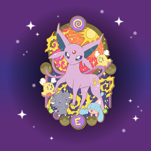 [EARLYBIRD] Espeon Shrine - Eeveelution Shrine Pin