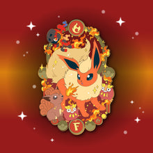 Load image into Gallery viewer, [EARLYBIRD] Flareon Shrine - Eeveelution Shrine Pin