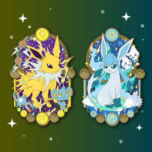 [EARLYBIRD] Glaceon Shrine - Eeveelution Shrine Pin