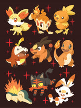 Load image into Gallery viewer, Fire Starters Pants - Pokemon Apparel Collection