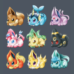 Bunny Leafeon - Bunny Eeveelution Charms & Stands
