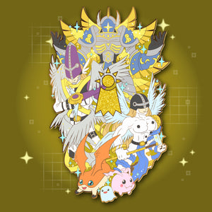 [PREORDER] Patamon Digivolution! - Digivolution Extra Enamel Pin