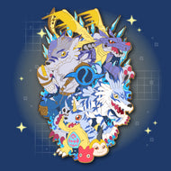 Gabumon Digivolution! - Digivolution Extra Enamel Pin