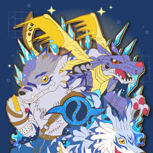 Load image into Gallery viewer, [PREORDER] Gabumon Digivolution! - Digivolution Extra Enamel Pin