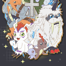 Load image into Gallery viewer, [PREORDER] Gomamon Digivolution! - Digivolution Extra Enamel Pin