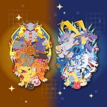 Load image into Gallery viewer, [PREORDER] Gabumon Digivolution! - Digivolution Extra Enamel Pin