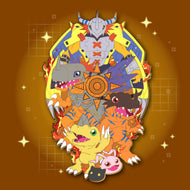 Agumon Digivolution! - Digivolution Extra Enamel Pin