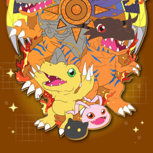 Load image into Gallery viewer, [PREORDER] Agumon Digivolution! - Digivolution Extra Enamel Pin