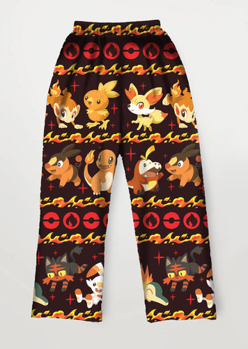 Fire Starters Pants - Pokemon Apparel Collection