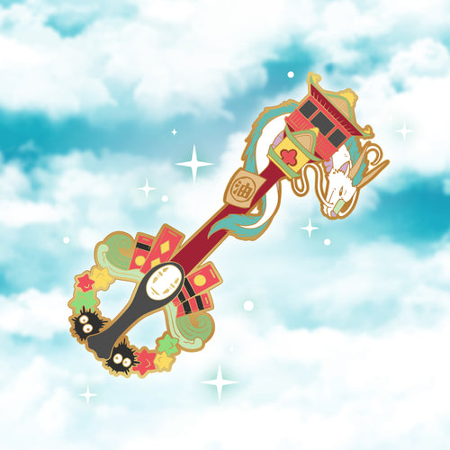 Spirited Away - Ghibli Keyblade Enamel Pin Collection