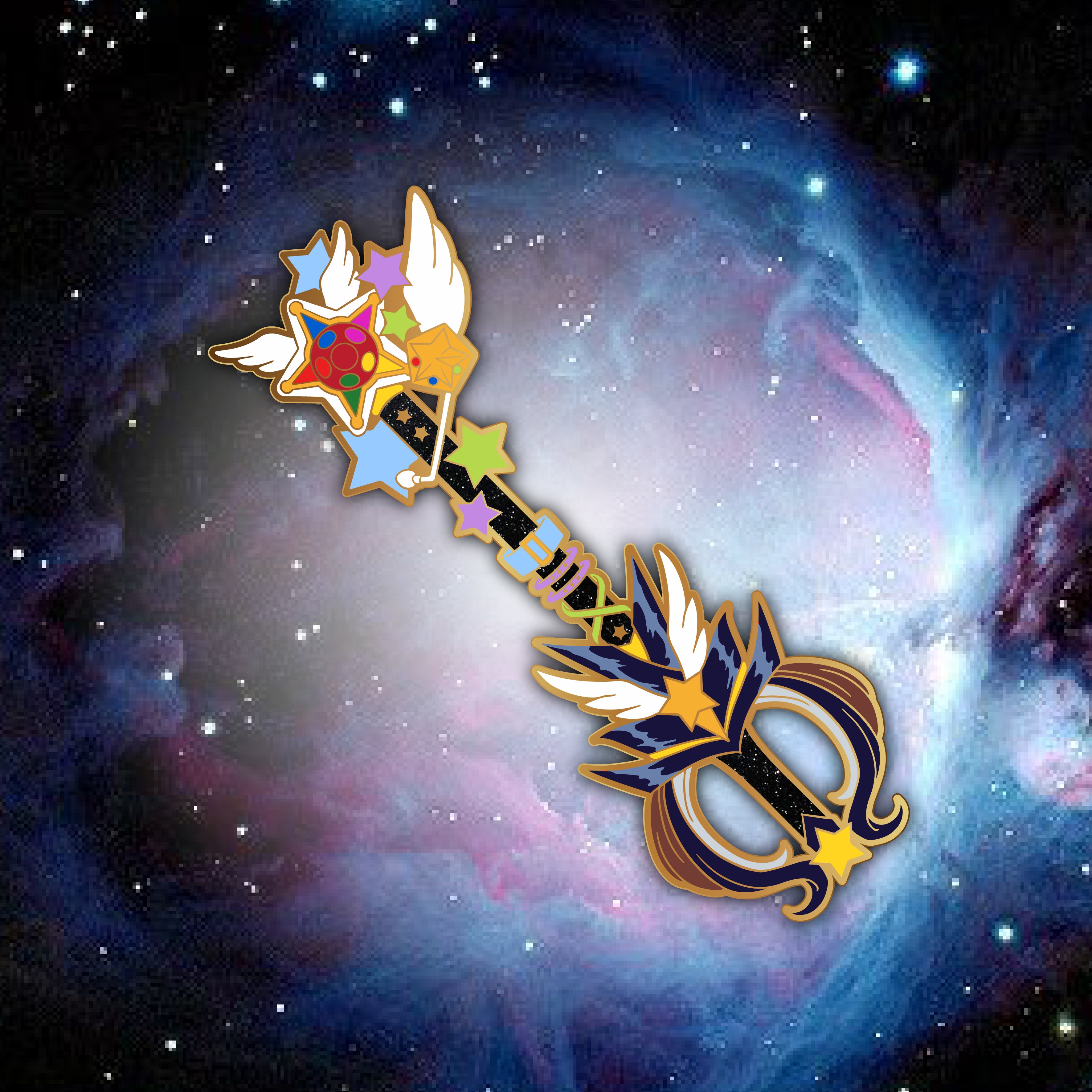 Set of Sailor Moon Galaxia 2024 Pins