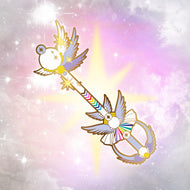 Sailor Cosmos - Sailor Moon Keyblade Enamel Pin Collection
