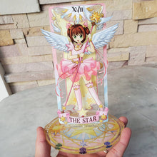 Load image into Gallery viewer, Sakura - The Star - Card Captor Sakura Tarot - Acrylic Stand