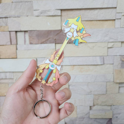 Jirachi Keyblade - Pokemon Shiny Charms