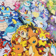 Load image into Gallery viewer, Water Starters - Pokemon Group Stickers