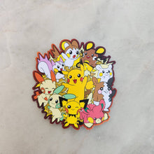 Load image into Gallery viewer, Pikachu Clones - Pokemon Group Stickers