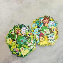 Load image into Gallery viewer, Grass Starters - Pokemon Group Stickers