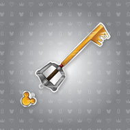 Kingdom Key D - Keyblade Acrylic Charms