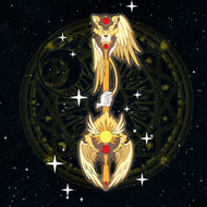 Cerberus Keyblade - Clow Card Keyblade Enamel Pin